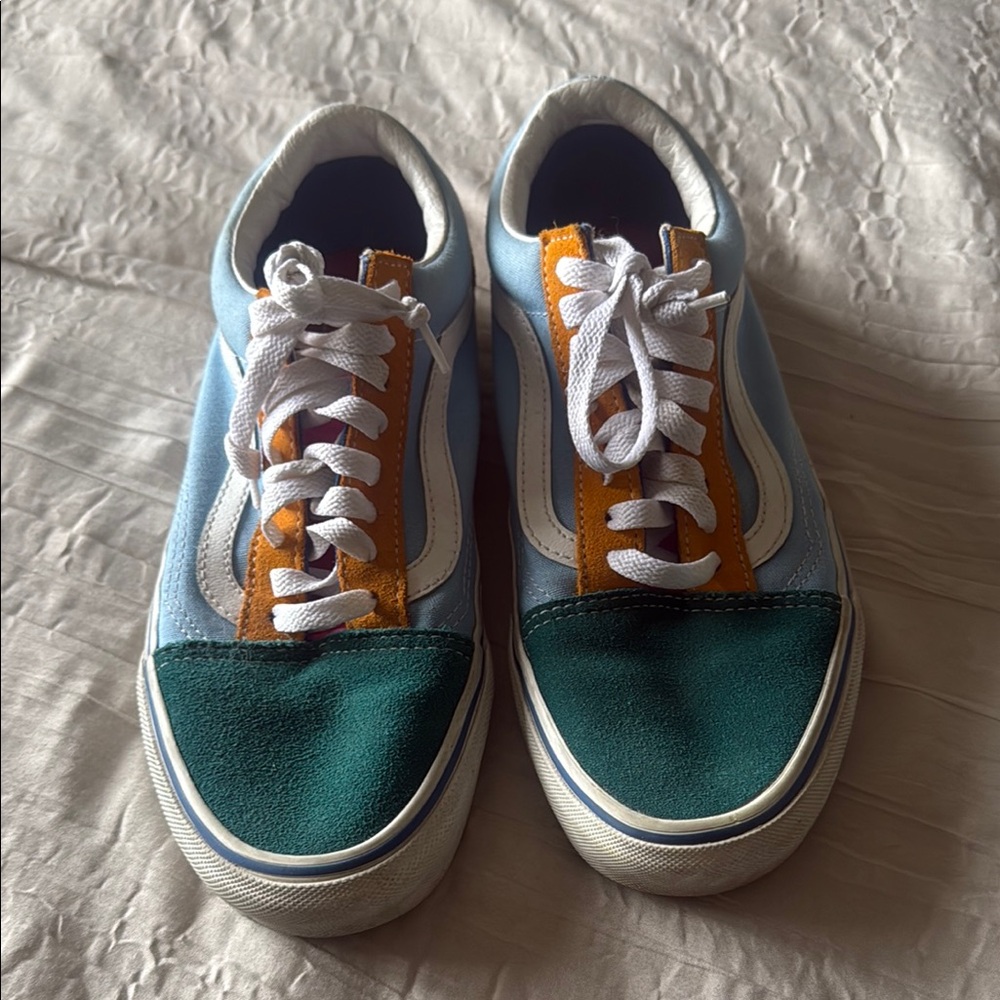 Vans Multicolor Sneakers - Blue, Orange, Green